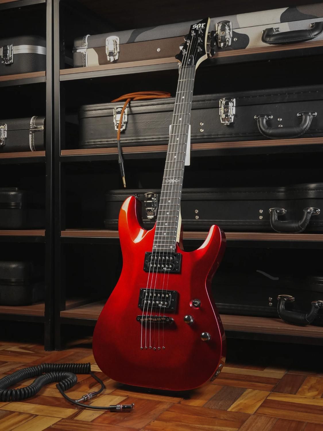 گیتار بیس شکتر schecter sgr red guitar bass|گیتار، بیس، امپلیفایر|تهران, پونک|دیوار