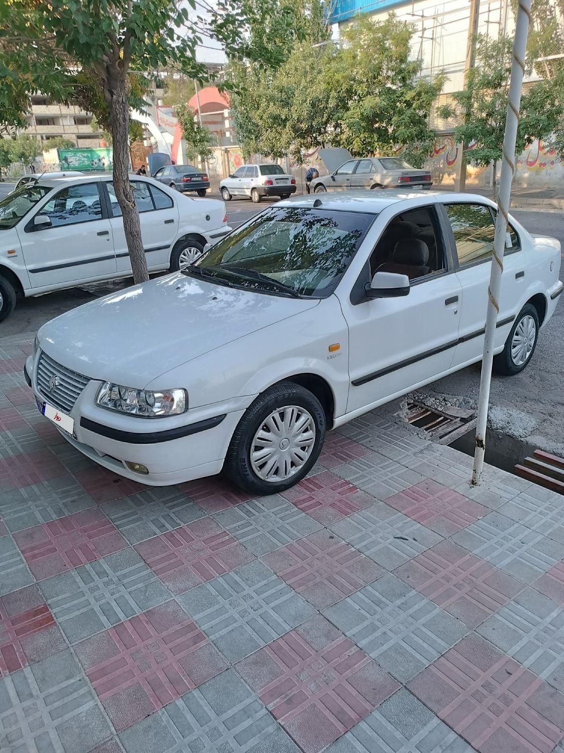 سمند LX EF7 دوگانه فابریک مدل 95 بی رنگ|خودرو سواری و وانت|تبریز, |دیوار