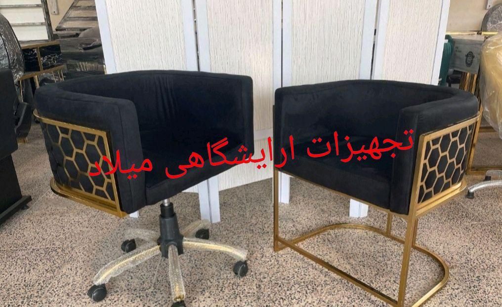 صندلی سرشور اصلاح میزناخن ماربل تابوره فلزی.Tمیلاد|آرایشگاه و سالن‌های زیبایی|کرج, گلشهر|دیوار