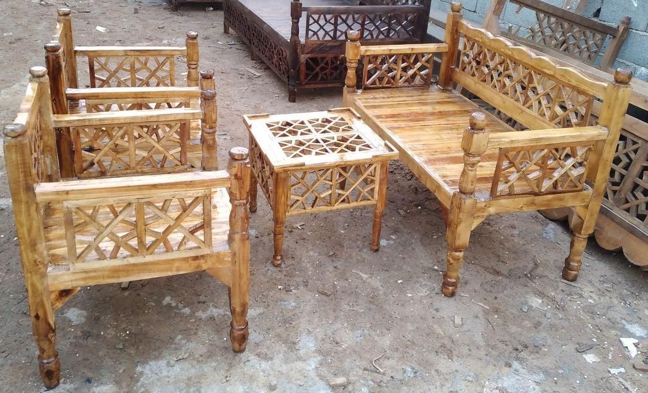 تخت سنتی ۳نفره ۱۶۰در ۶۰ با میز عسلی|صندلی و نیمکت|تهران, دولتخواه جنوبی|دیوار