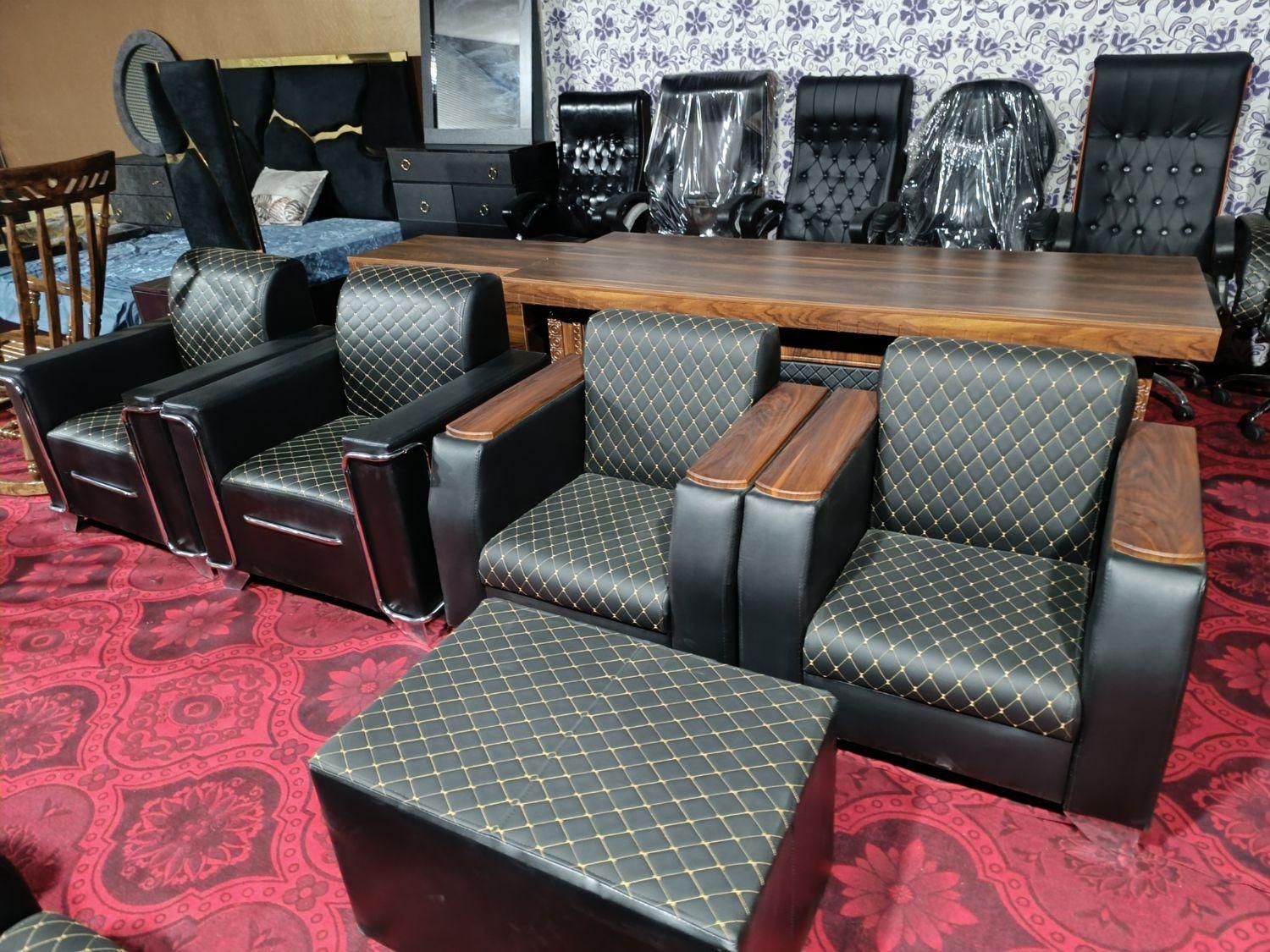 مبلمان اداری نیم ست|مبلمان اداری|کاشان, |دیوار