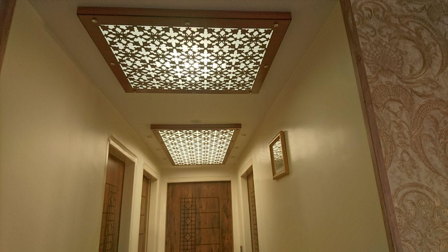 دکور نوری برای سقف ستون و دیوار|لوستر و چراغ آویز|تبریز, |دیوار