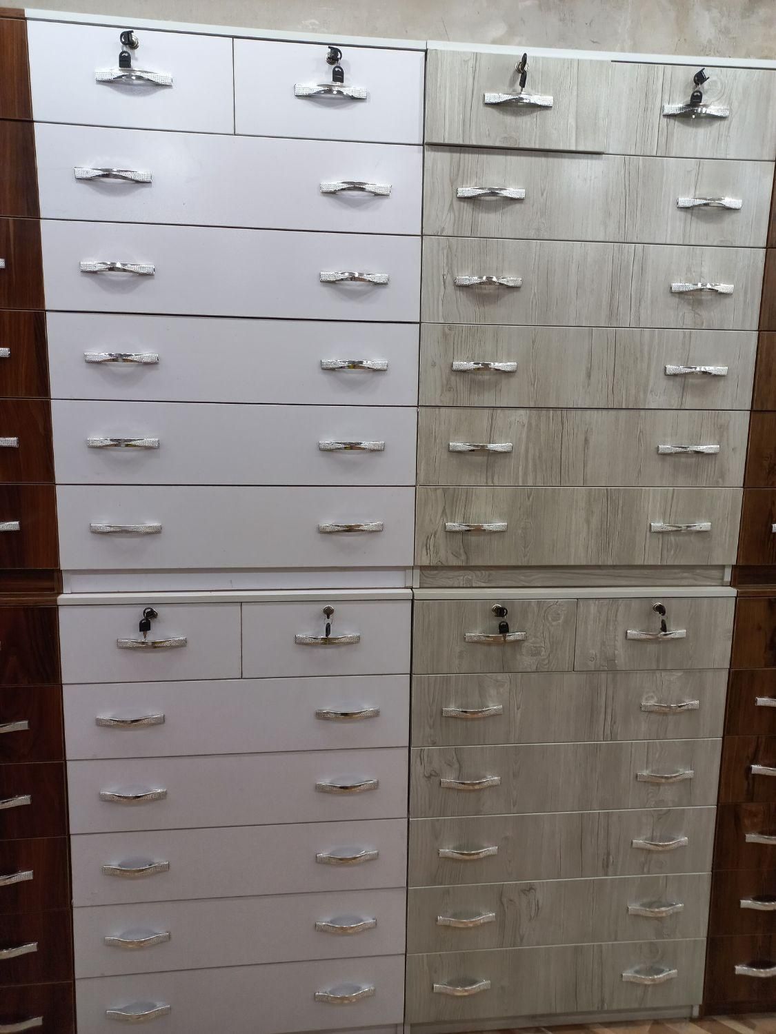 دراور هفت کشو ساده شرکتی|جاکفشی، کمد، دراور|کاشان, |دیوار