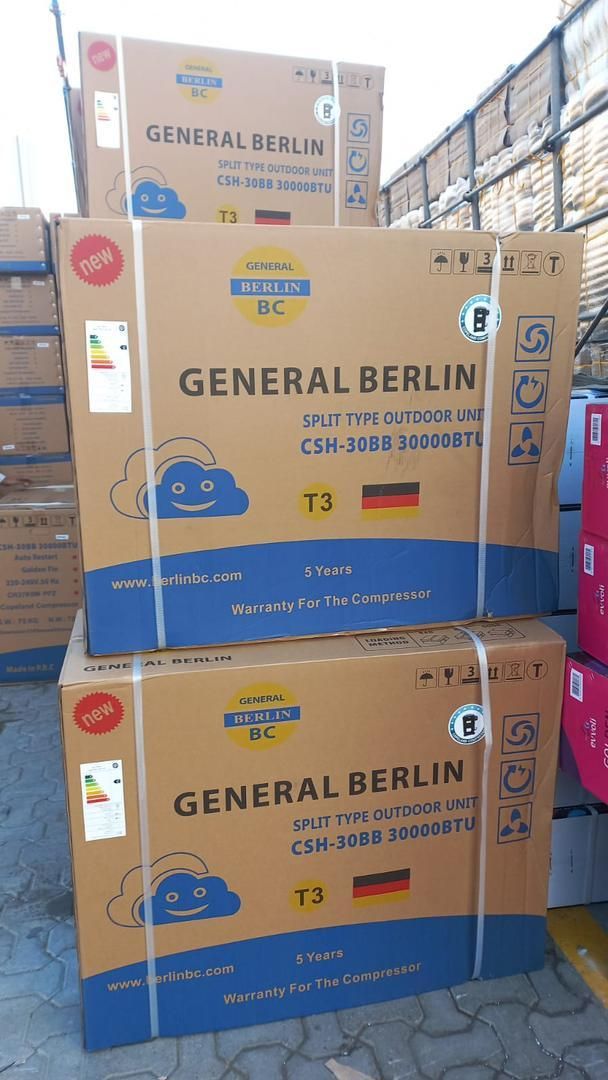 کولر گازی جنرال برلین 30هزار سرد خالی|کولر گازی و فنکوئل|ایذه, |دیوار