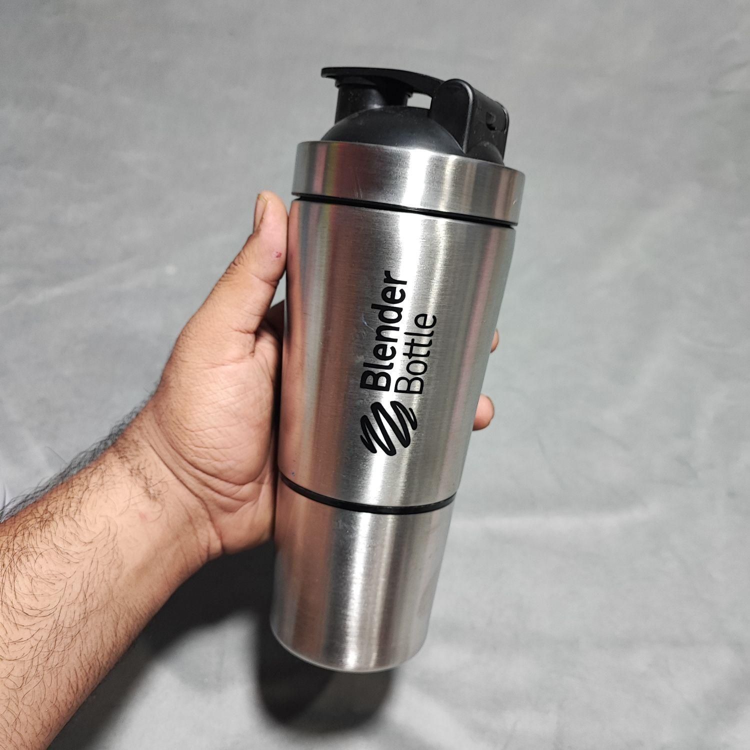 شیکر فلزی ورزشی بدنسازی دو تکه بلندر|ظروف نگهدارنده، پلاستیکی، یکبارمصرف|اسلامشهر, شهرک واوان|دیوار