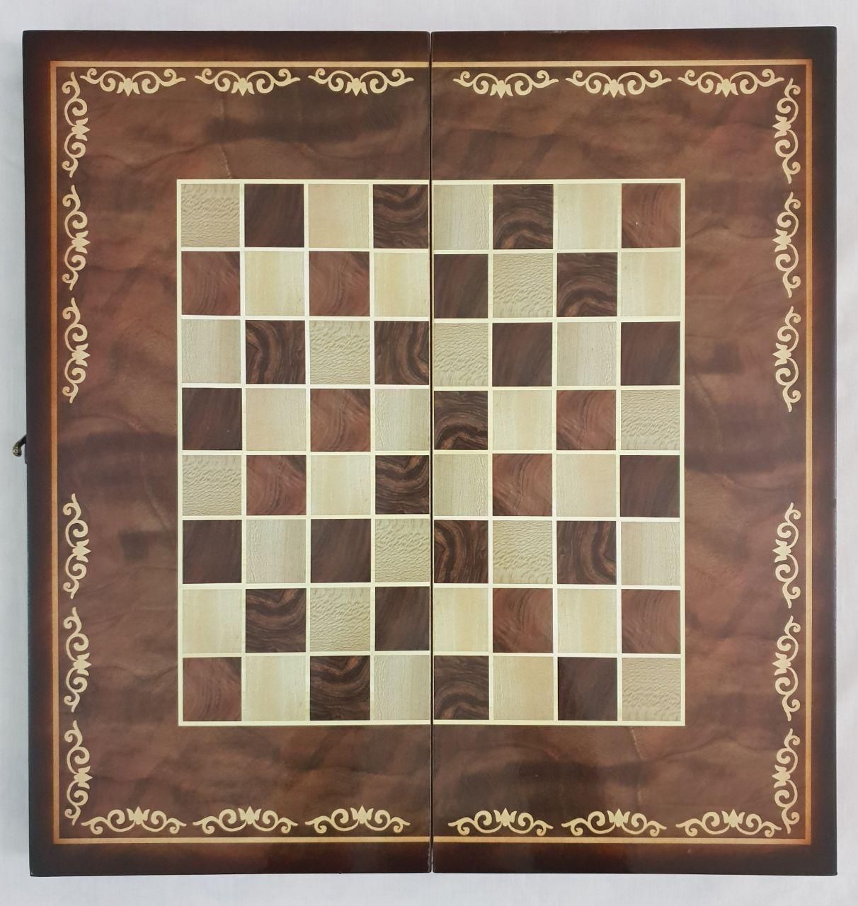 تخته نرد و شطرنج چوب راش (طرح زمرد)|اسباببازی|تهران, صادقیه|دیوار