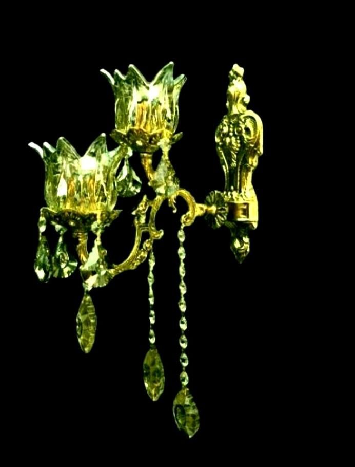 لوستر دیواری برنزی|لوستر و چراغ آویز|همدان, |دیوار