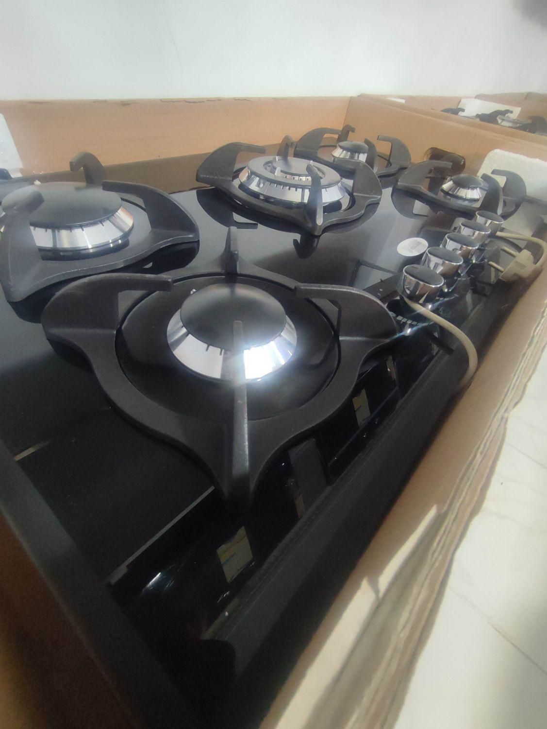 اجاق گاز صفحه ای استیل چدن بوش ((پلوپز کنار))|اجاق گاز و لوازم برقی پخت‌وپز|بوشهر, |دیوار