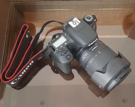 دوربین عکاسی canon77d همراه با لنز 18 .135|دوربین عکاسی و فیلم‌برداری|اصفهان, کشاورزی|دیوار