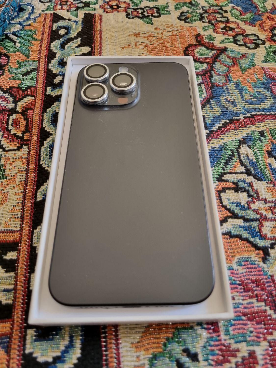 اپل iPhone 15 Pro Max با حافظهٔ ۲۵۶ گیگابایت|موبایل|یزد, |دیوار
