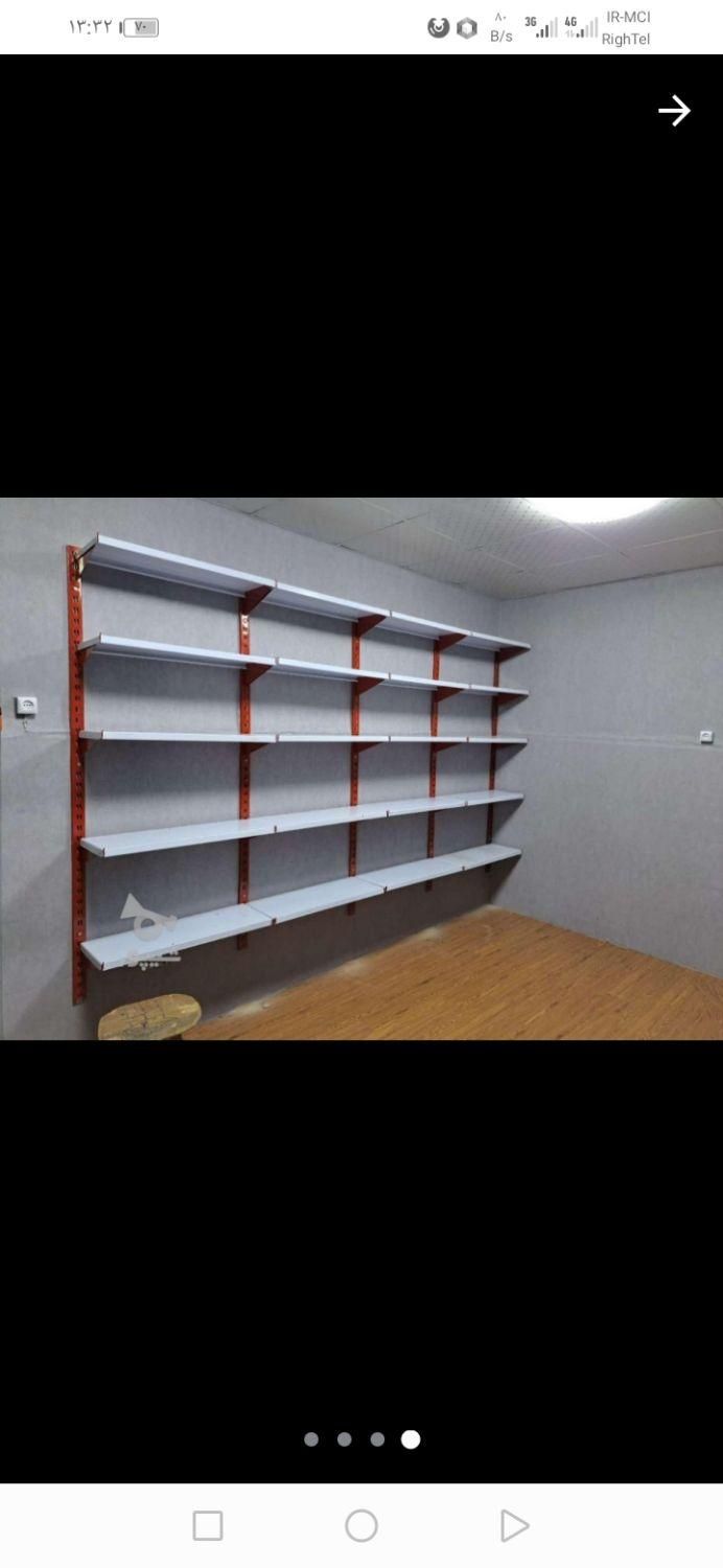 انواع قفسه میز استند چرخ فروشگاهی|کتابخانه، شلف، قفسههای دیواری|تبریز, |دیوار