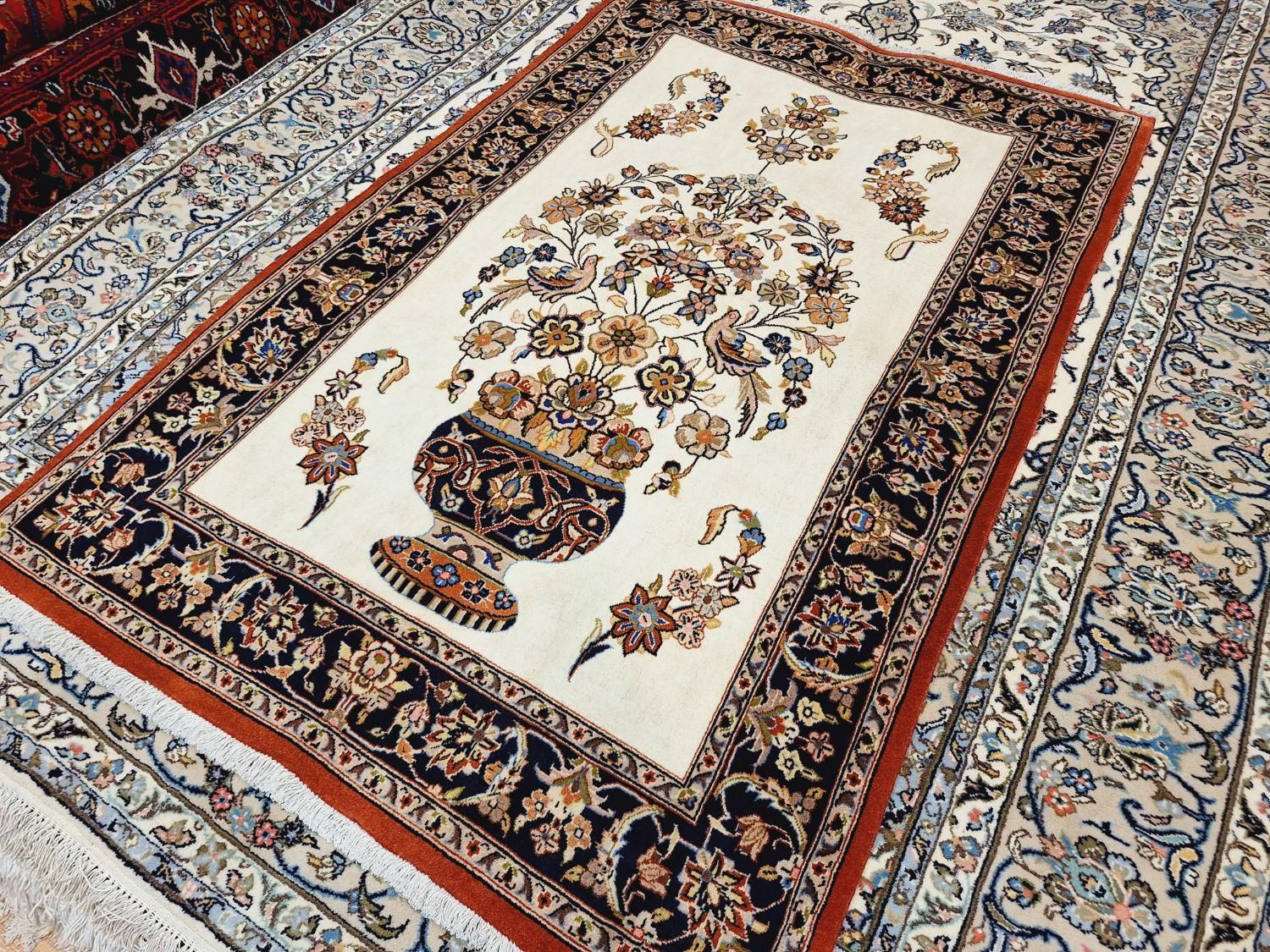 قالیچه کرک دستباف قم|فرش|تهران, اکباتان|دیوار