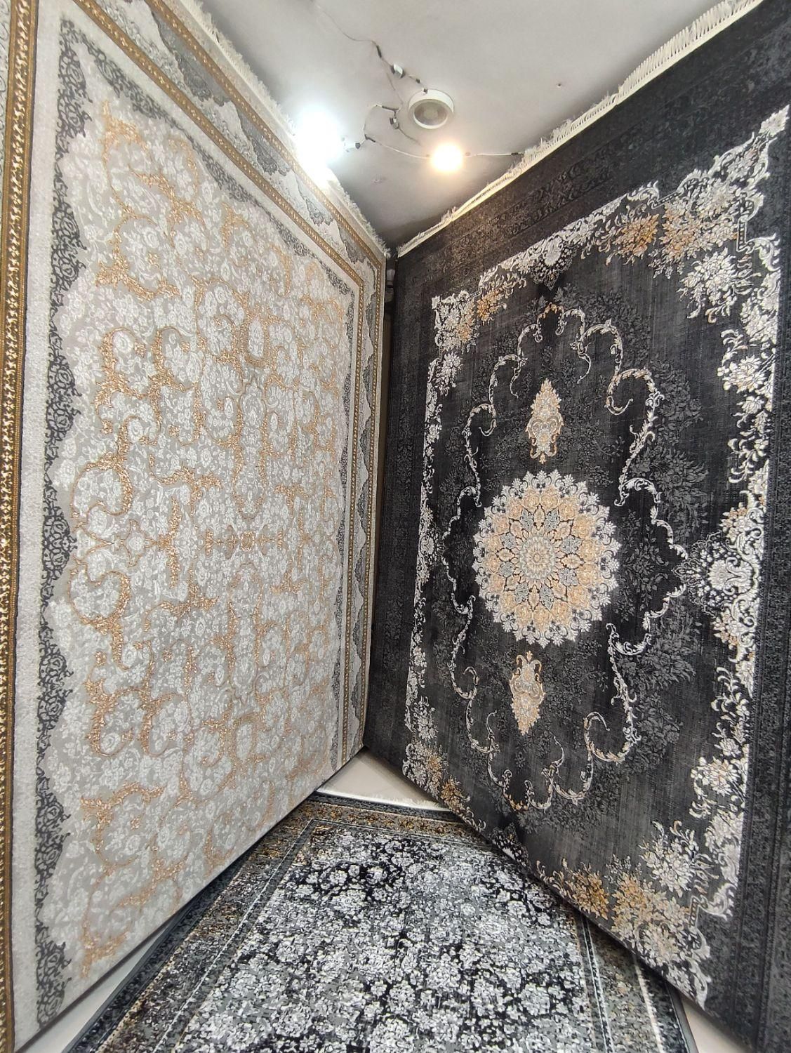 فرش طرح اطلسی توسی دودی سایز۶و۹و۱۲متری|فرش|مشهد, ایثارگران|دیوار