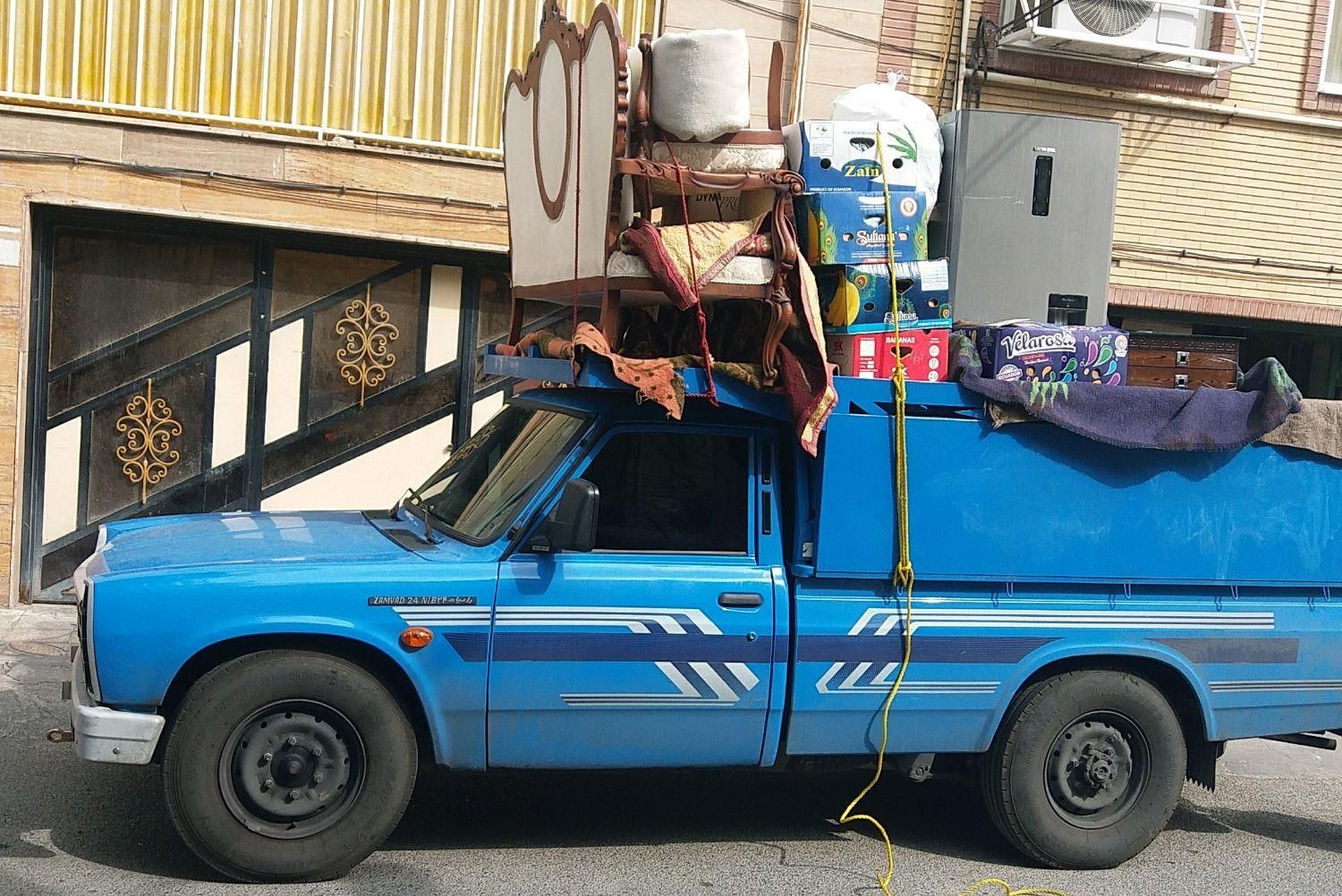 حمل مبلمان و اثاثیه منزل نیسان بار اسلامشهر وحومه|خدمات حمل و نقل|اسلامشهر, شهرک مفیدی|دیوار