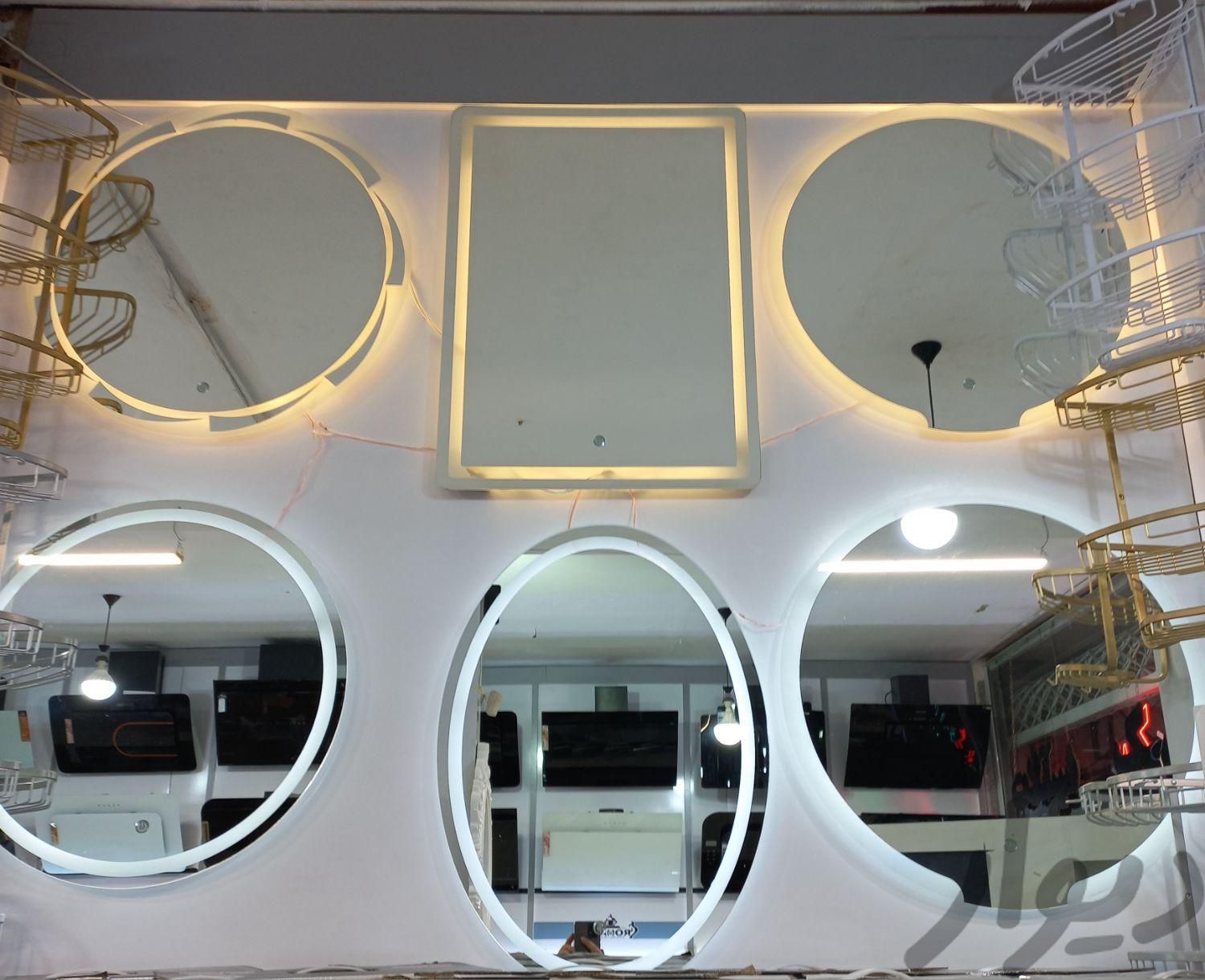 آینه تاچ لمسی ال ای دی/آینه سرویس بهداشتی|لوازم سرویس بهداشتی|مشهد, پنج تن آل عبا|دیوار