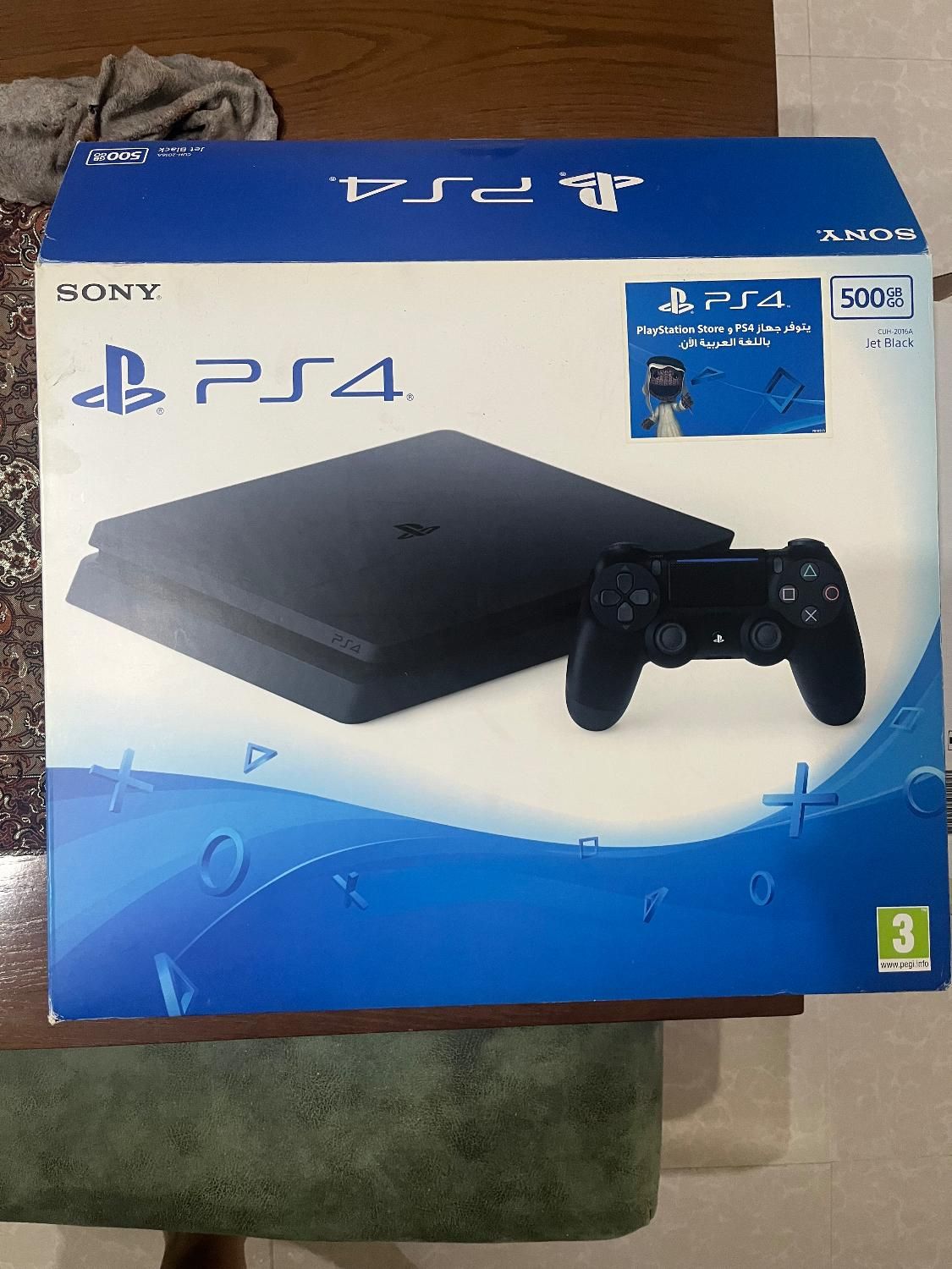 کنسول ps4 اسلیم ۵۰۰ گیگ|کنسول، بازی ویدئویی و آنلاین|تهران, سیدخندان|دیوار