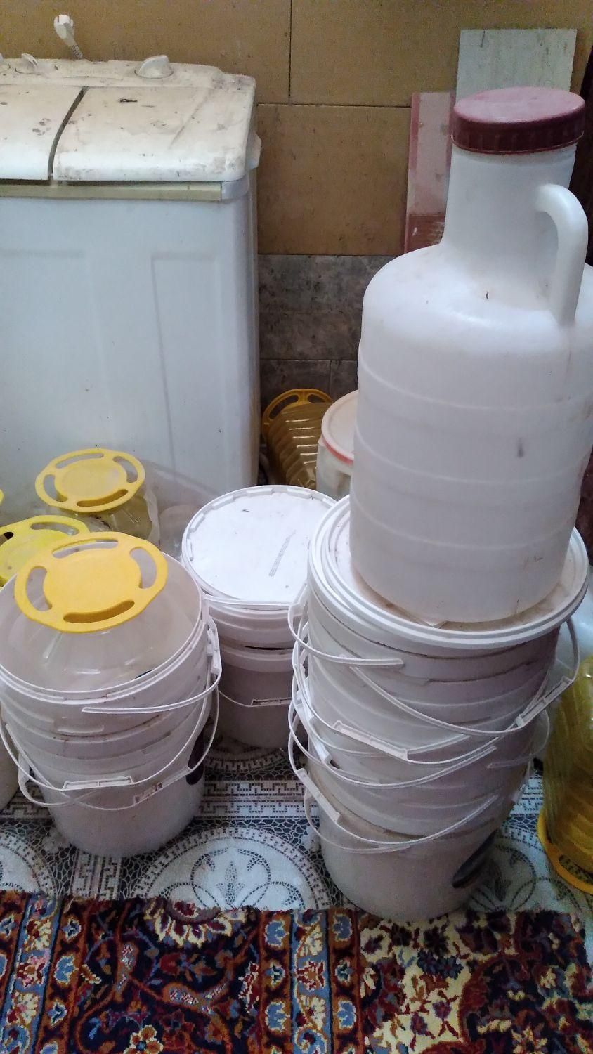 سطل پنیر ودبه ترشی ودبه آب|ظروف نگهدارنده، پلاستیکی، یک‌بارمصرف|خرمشهر, |دیوار