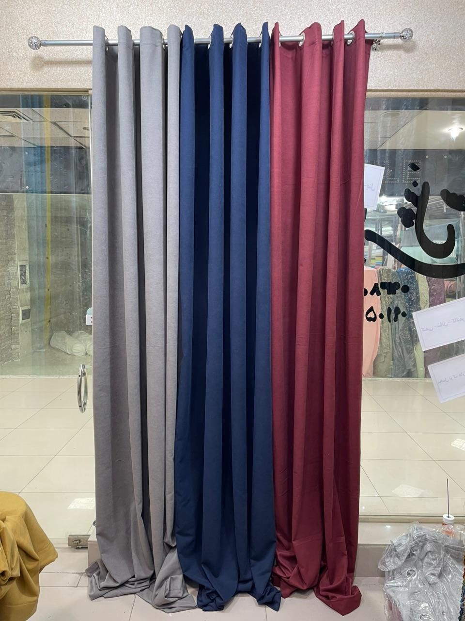 پرده آماده دکوری پانچ|پرده، رانر، رومیزی|تهران, عبدلآباد|دیوار