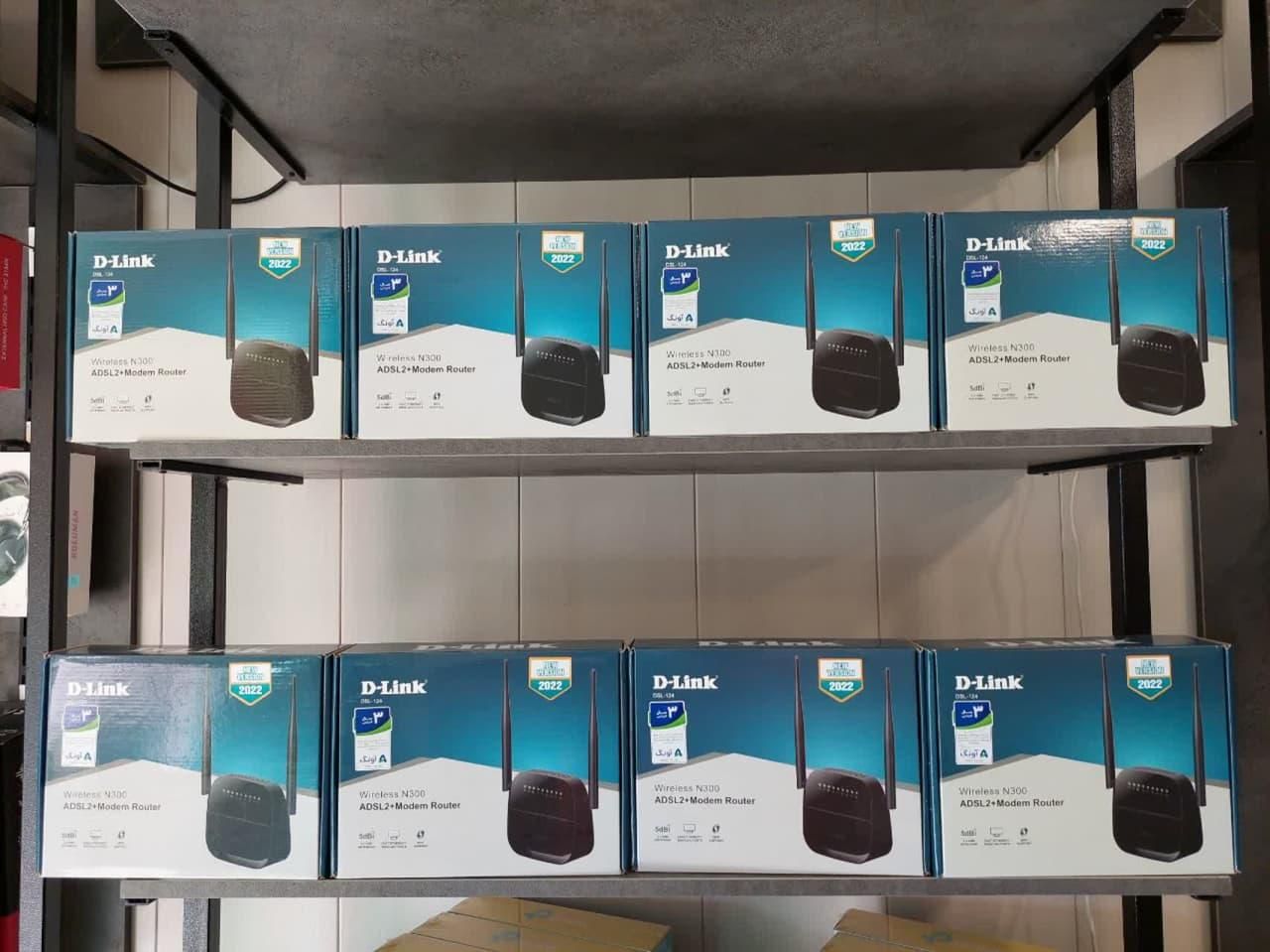 مودم  Dlink ADSL 124|مودم و تجهیزات شبکه|قم, باسکول|دیوار