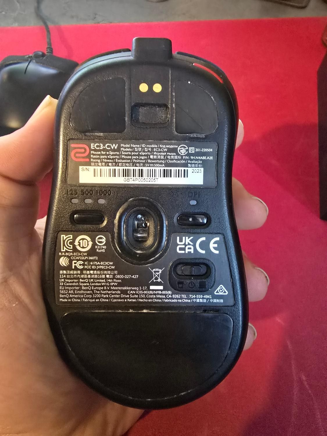 موس گیمینگ Zowie EC3C-W|قطعات و لوازم جانبی رایانه|تهران, ونک|دیوار