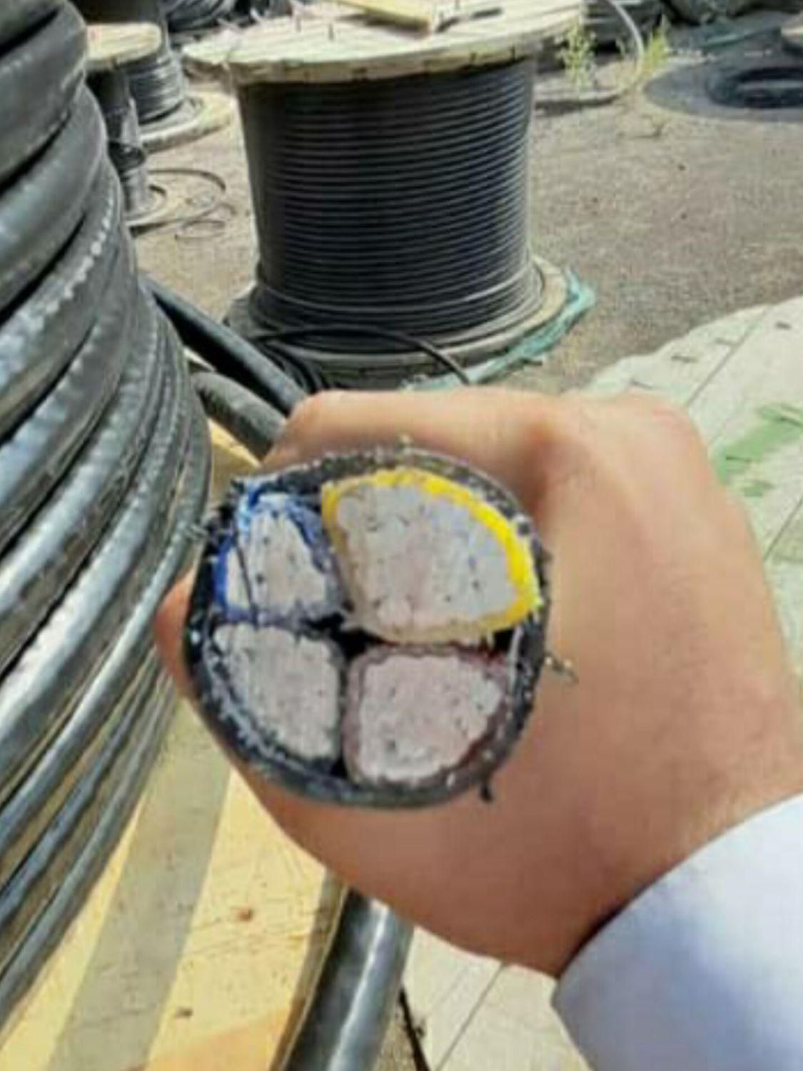 کابل برق ۳۵*۲ آلمینیومی|ماشین‌آلات صنعتی|بم, |دیوار