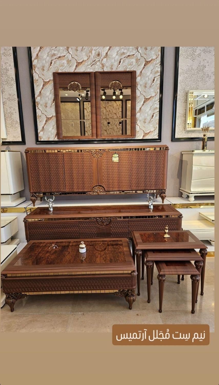 ست کامل کد ۸۲۰|میز تلویزیون|یزد, |دیوار