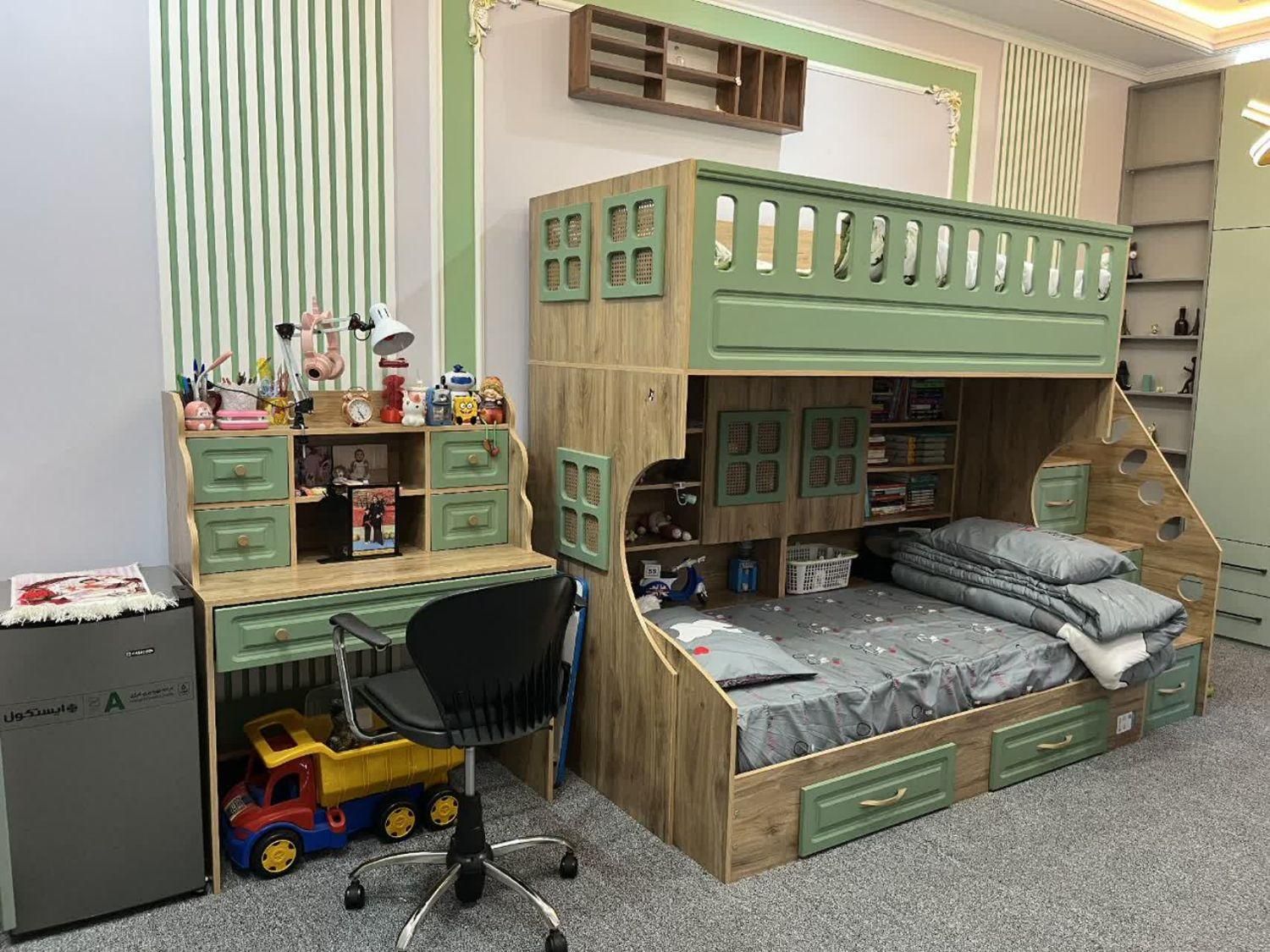 تولیدی سرویس خواب نوزاد / تخت و کمد پوما / سیسمونی|تخت و سرویس خواب|یزد, |دیوار