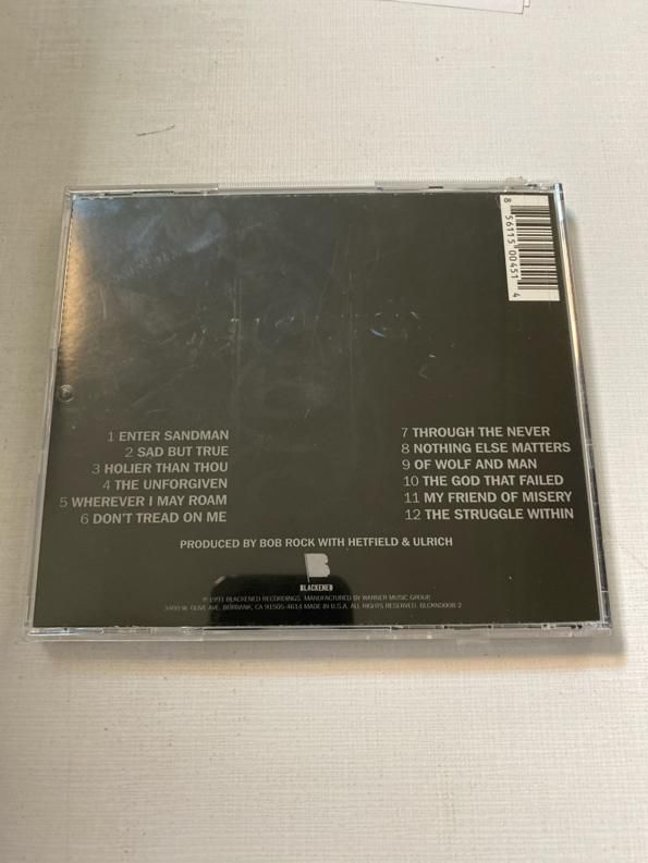 آلبوم اورجینال Black Album از متالیکا|فیلم و موسیقی|تهران, تهرانپارس غربی|دیوار