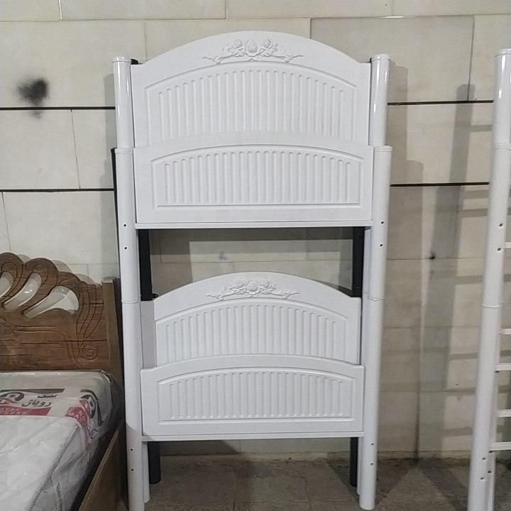 تخت خواب دو طبقه اسپرت سفید|تخت و سرویس خواب|اصفهان, هفتون|دیوار