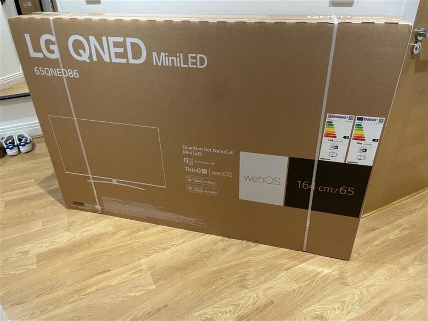 تلویزیون الجی ۵۵ اینچ مدل QNED 80|تلویزیون و پروژکتور|کرج, اصفهانی‌ها|دیوار
