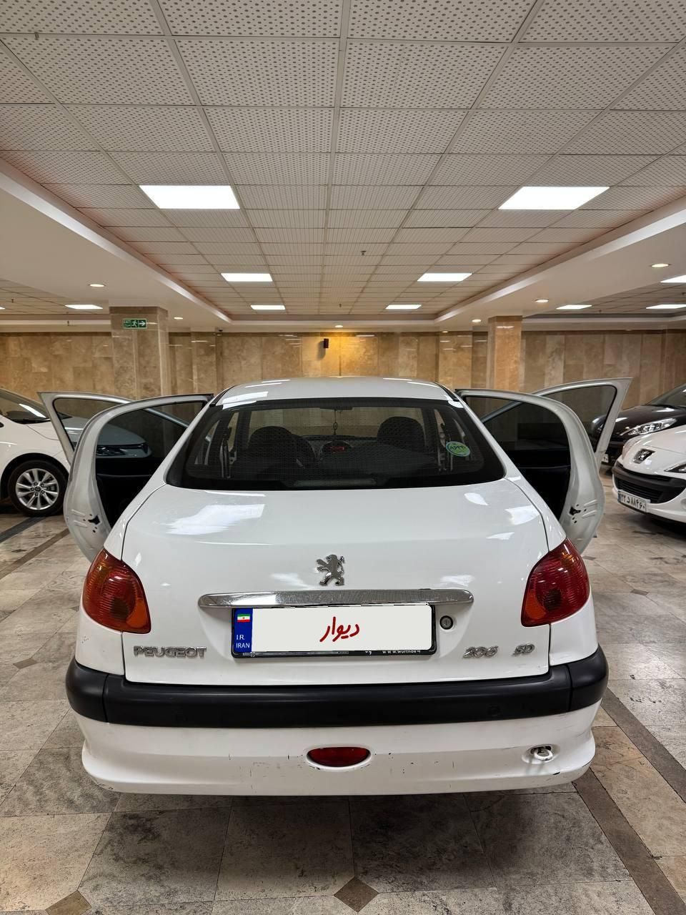 ۲۰۶ TU5 V8 SD مدل ۱۳۹۴|خودرو سواری و وانت|تهران, دریا|دیوار