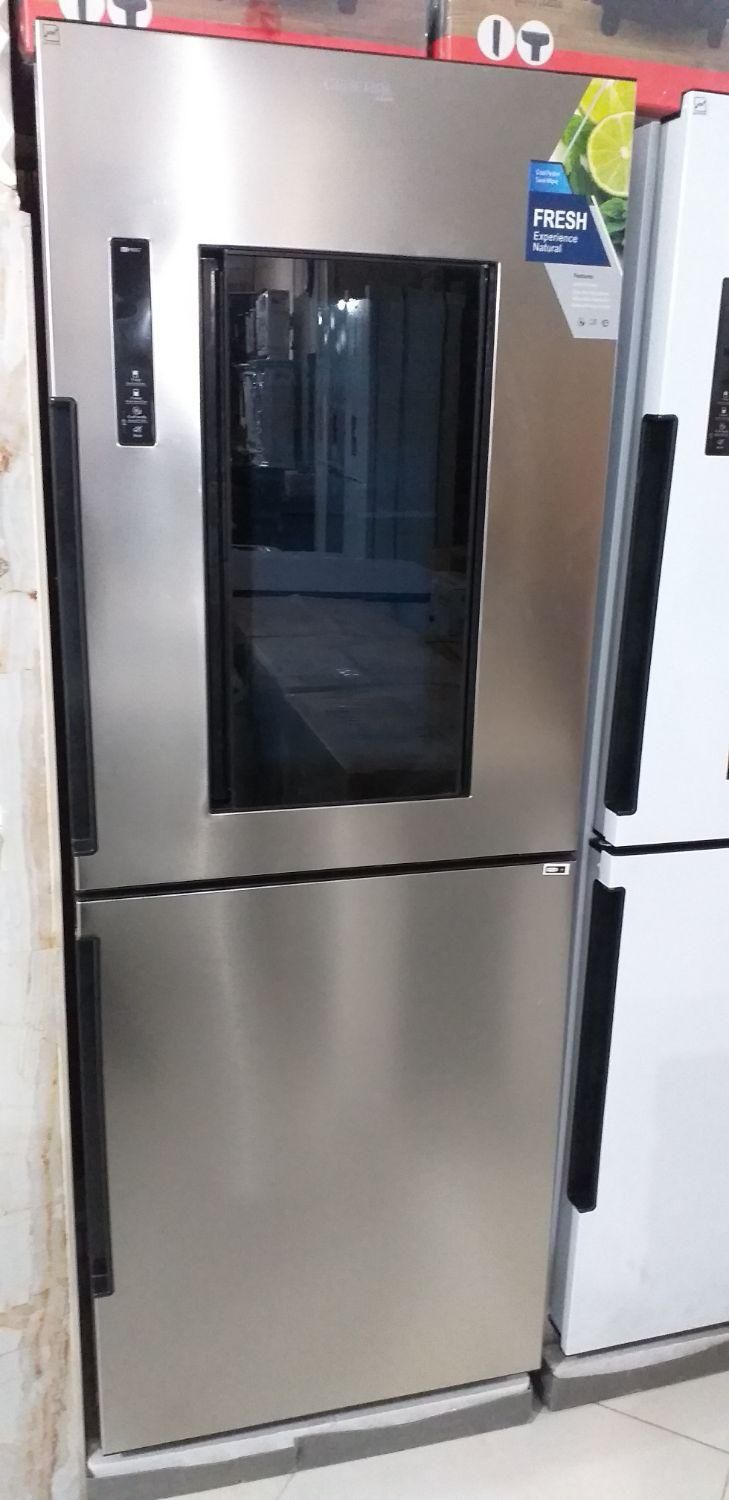 یخچال فریزر جنرال لوکسور دورین دور نقره ای|یخچال و فریزر|خرمآباد, |دیوار