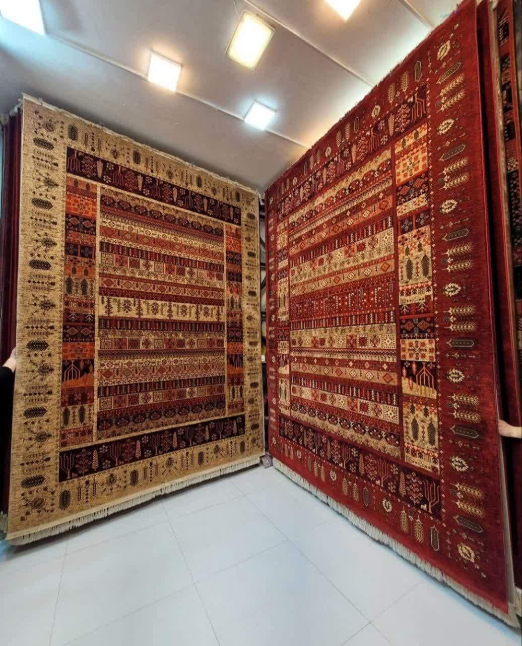 فرش ۳ در ۳ بلوچی ۷۰۰ شانه خطیبی جرگلان|فرش|مشهد, امیر المومنین|دیوار