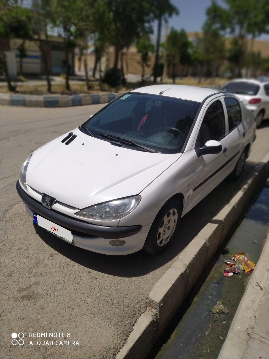 پژو 206 SD V8، مدل ۱۳۹۵|خودرو سواری و وانت|ازنا, |دیوار
