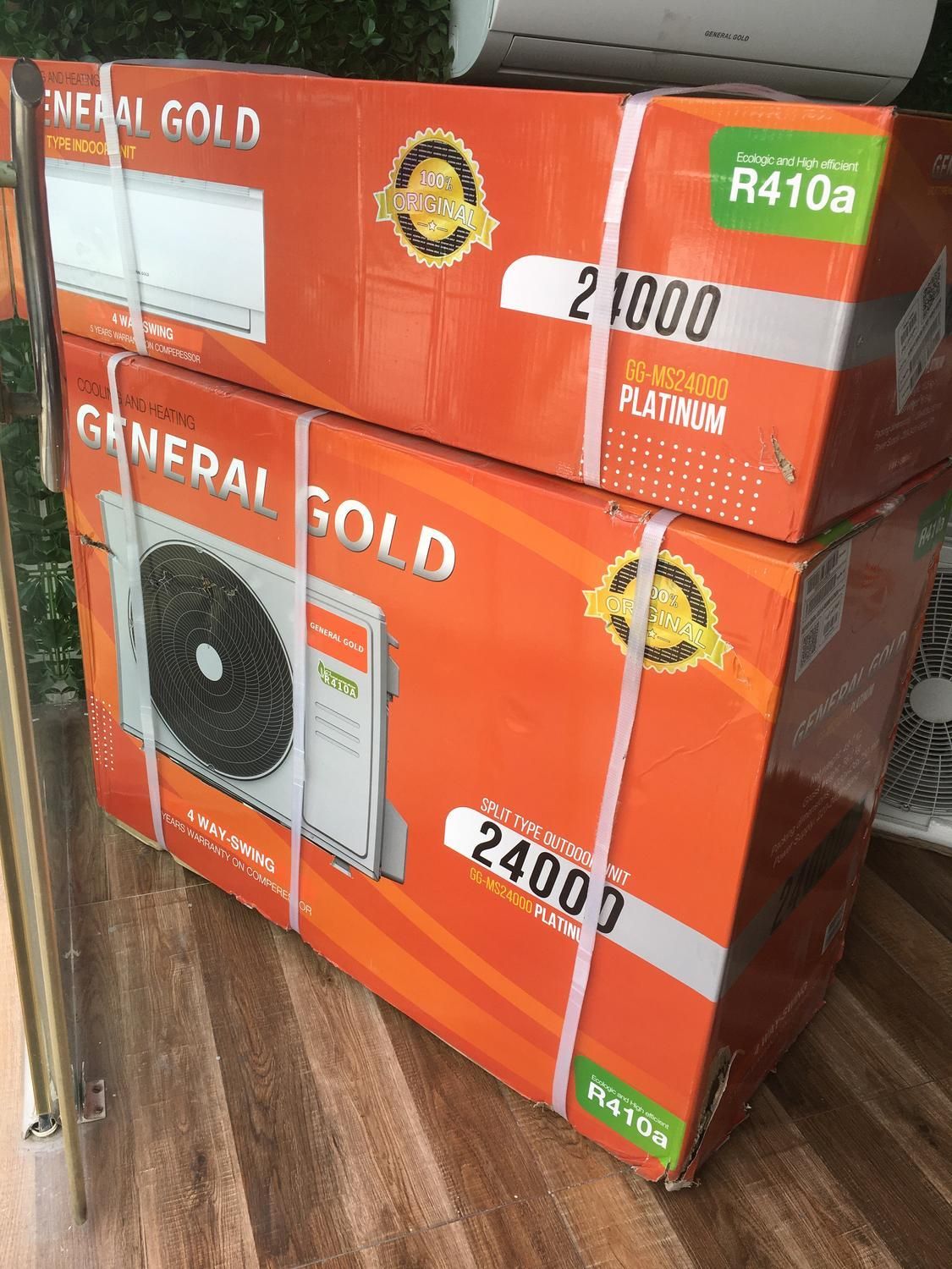 کولر گازی جنرال گلد ۲۴هزار (مدل GG-ms24000|کولر گازی و فنکوئل|کرج, شهرک بنفشه|دیوار