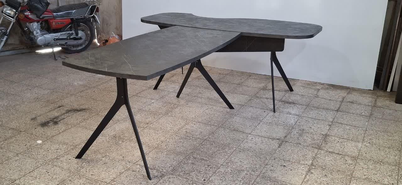میز اداری مدیریتی ست رومیزی شلف مدرن کد ty700مدرن|دفتر کار|مشهد, عامل|دیوار