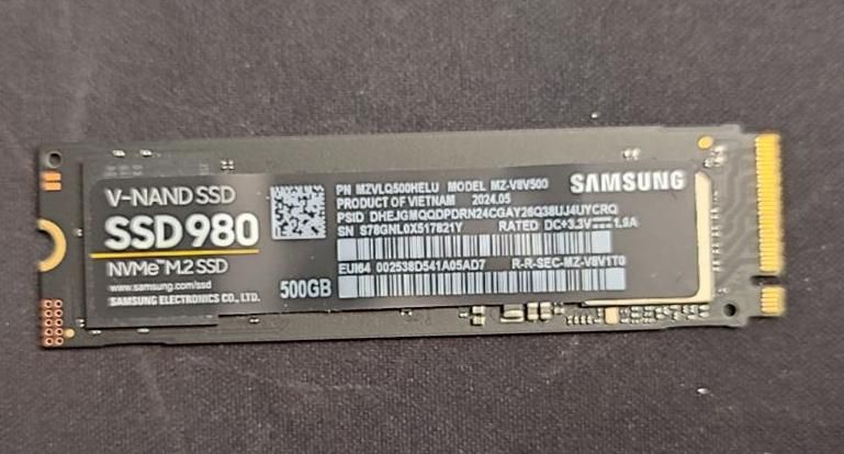 هارد سامسونگ Samsung SSD 980 m2 500GB|قطعات و لوازم جانبی رایانه|تهران, ستارخان|دیوار