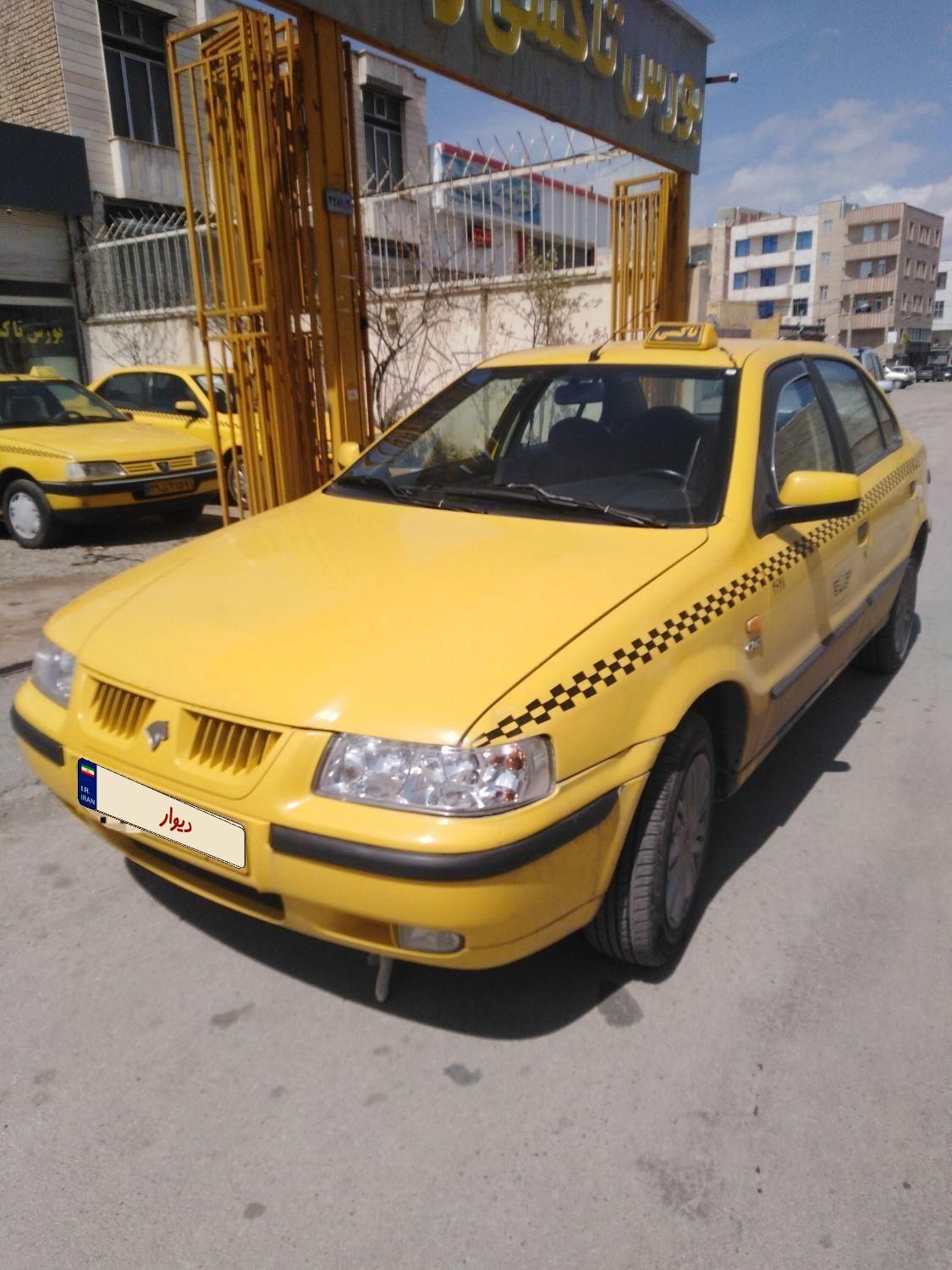 تاکسی سمند تمام گردشی|خودرو سواری و وانت|اردبیل, |دیوار