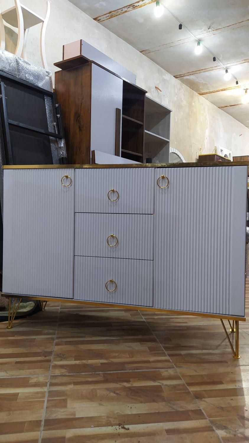 کنسول دو درب سه کشو نما وکیوم|بوفه، ویترین، کنسول|کاشان, |دیوار