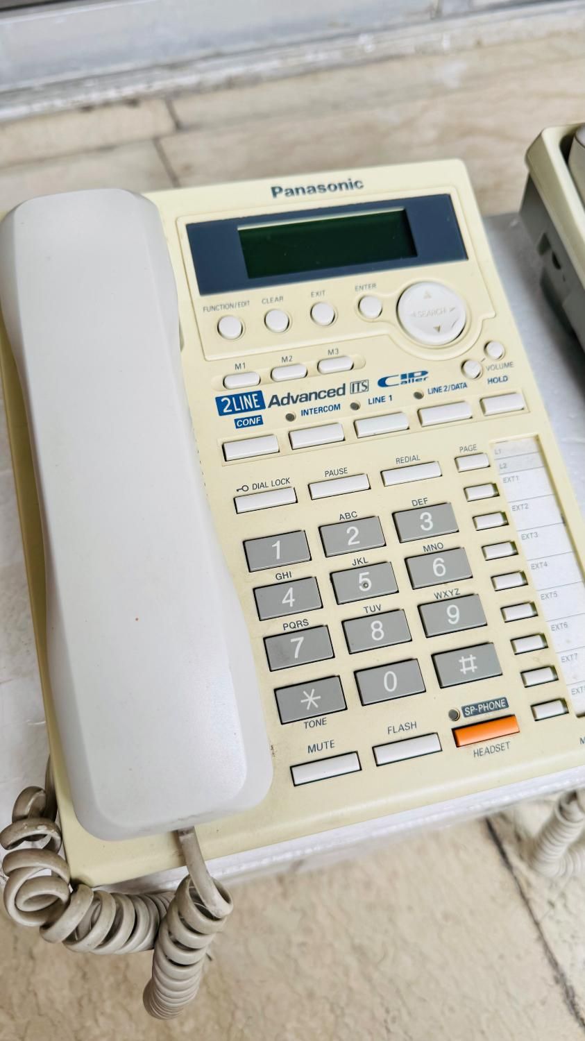 تلفن پاناسونیک سانترال داخلی KX-TS3282BXW (دو عدد)|تلفن رومیزی|تهران, بهجت‌آباد|دیوار