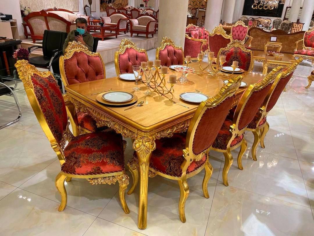 مبل مدل راووش خرچنگی ساشا سلطنتی/استیل|مبلمان خانگی و میز عسلی|قم, ارم|دیوار