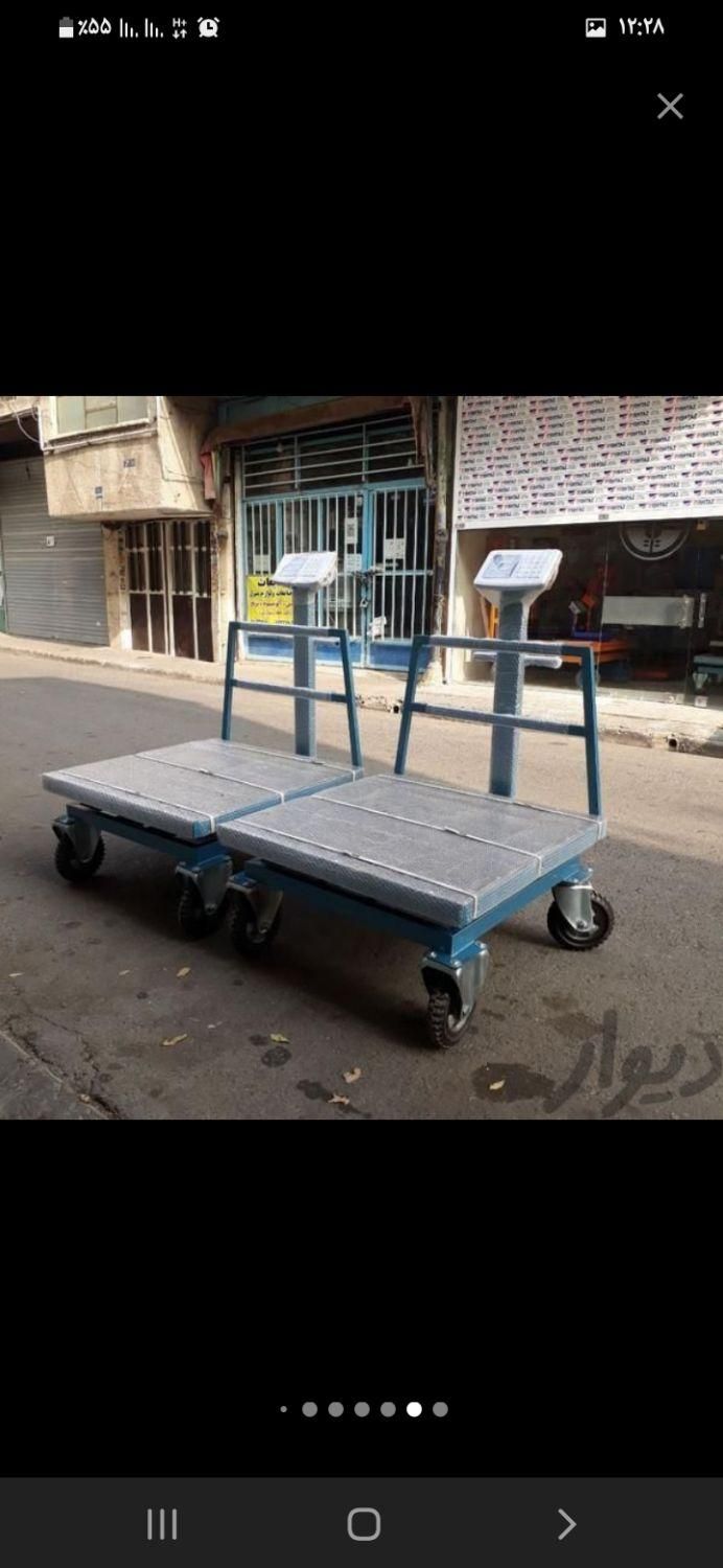 باسکول  ۳۰۰ و ۵۰۰ و ۸۰۰ کیلویی  چرخدار|عمده‌فروشی|کرمان, |دیوار