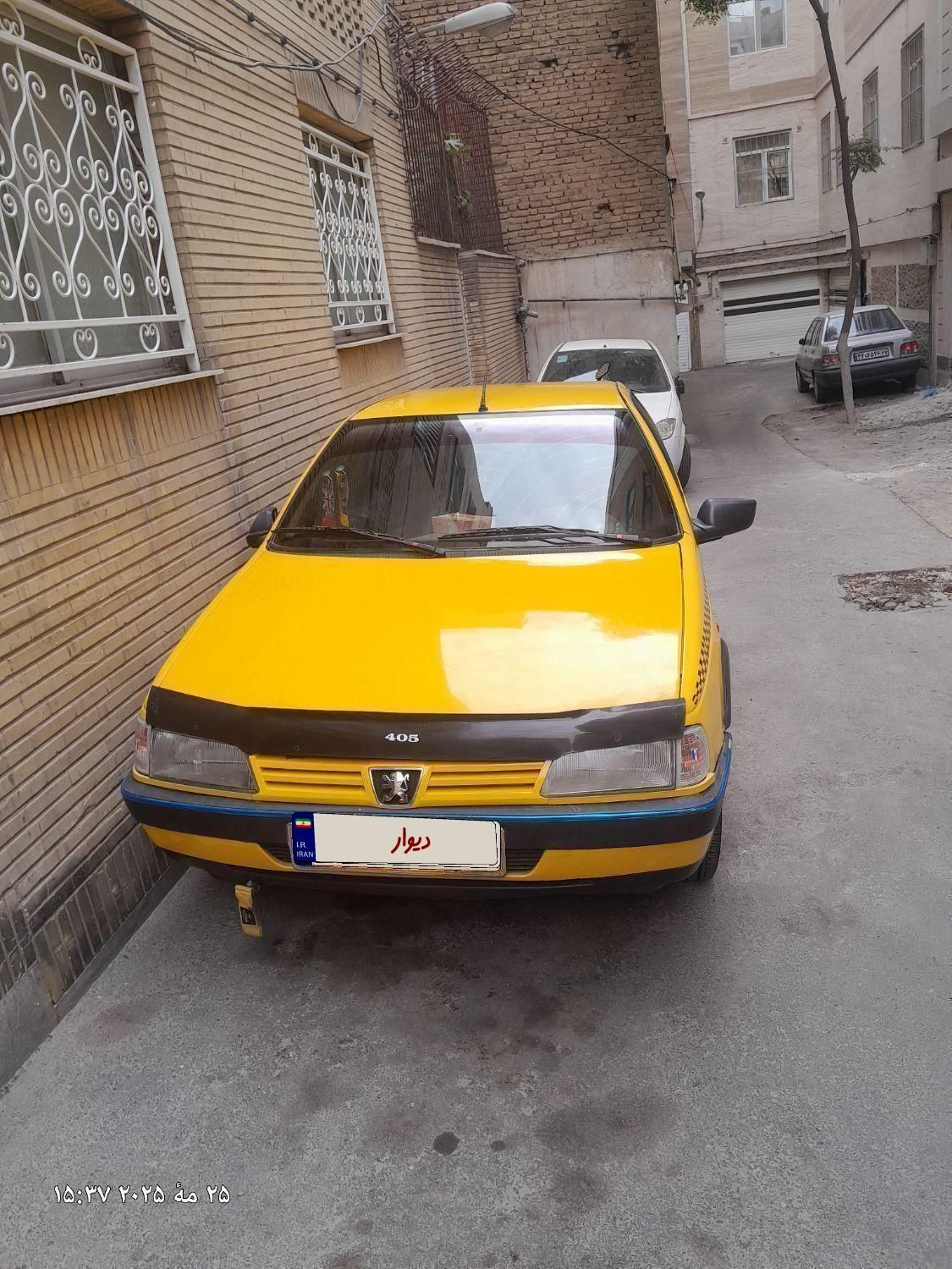 تاکسی پژو 405 GLX - دوگانه سوز CNG، مدل ۱۳۹۵|خودرو سواری و وانت|تهران, خواجه نظام الملک|دیوار