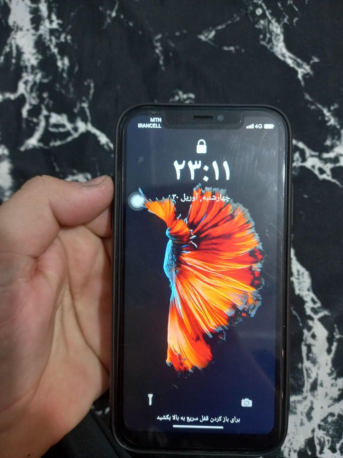 اپل iPhone 11 با حافظهٔ ۱۲۸ گیگابایت|موبایل|تهران, هوانیروز|دیوار