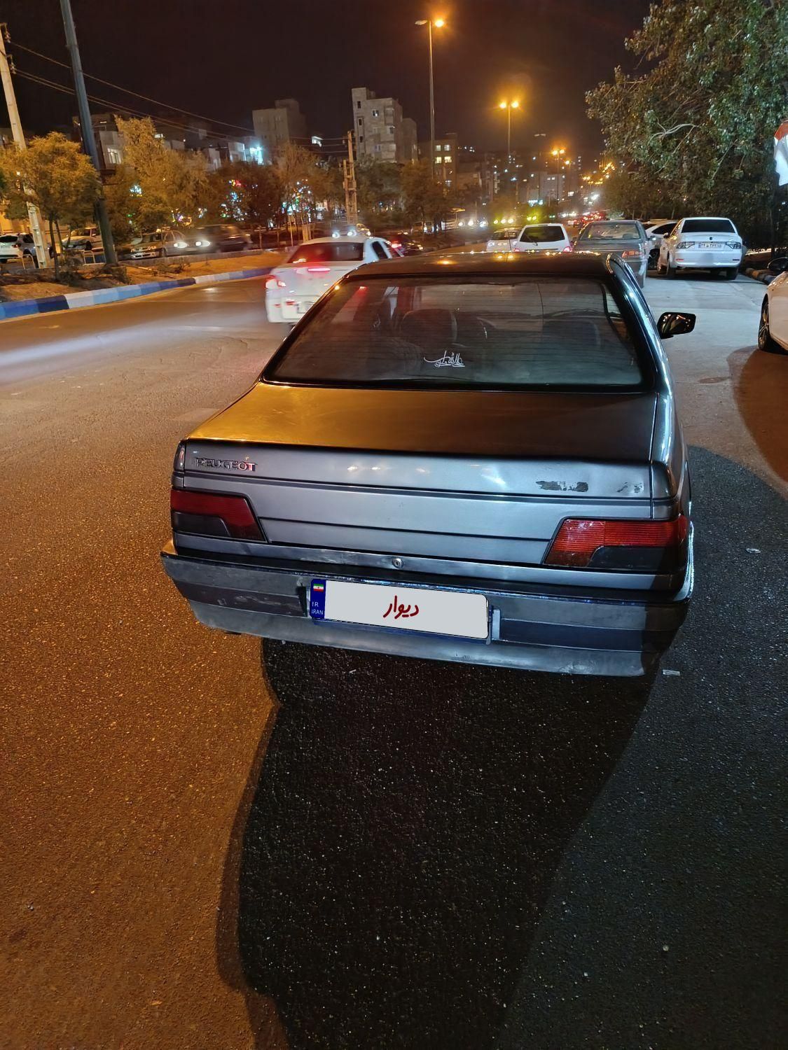 پژو 405 خاکستری مدل 94 دوگانه کارخانه|خودرو سواری و وانت|تبریز, |دیوار