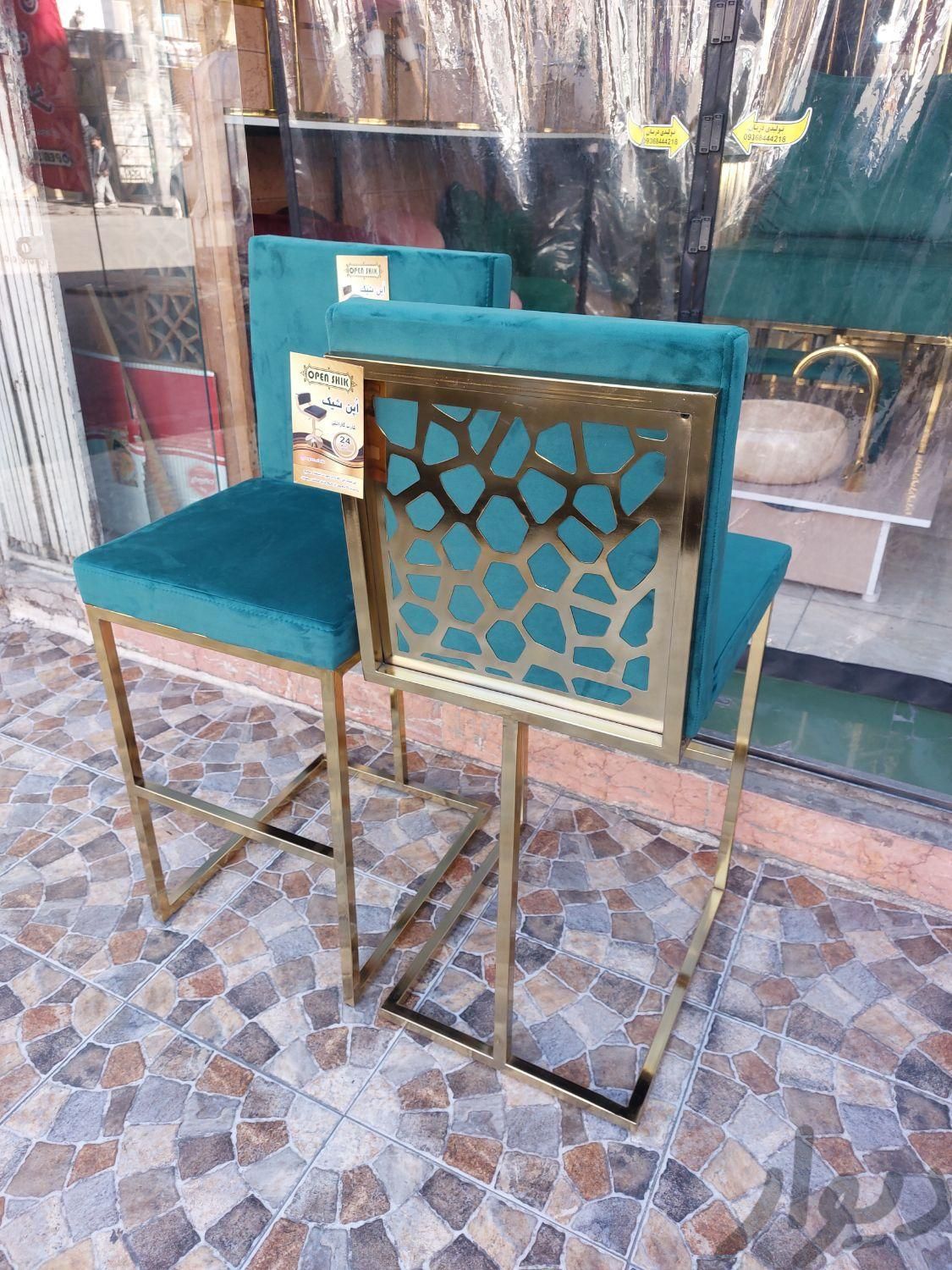 صندلی کانتر اپن مدل سنگی مربع|صندلی و نیمکت|تهران, شهرک ولیعصر|دیوار
