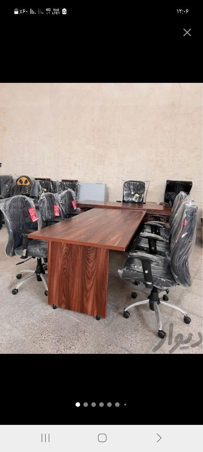 صندلی کنفرانسی ثابت و چرخدار|صندلی و نیمکت|مشهد, طلاب|دیوار