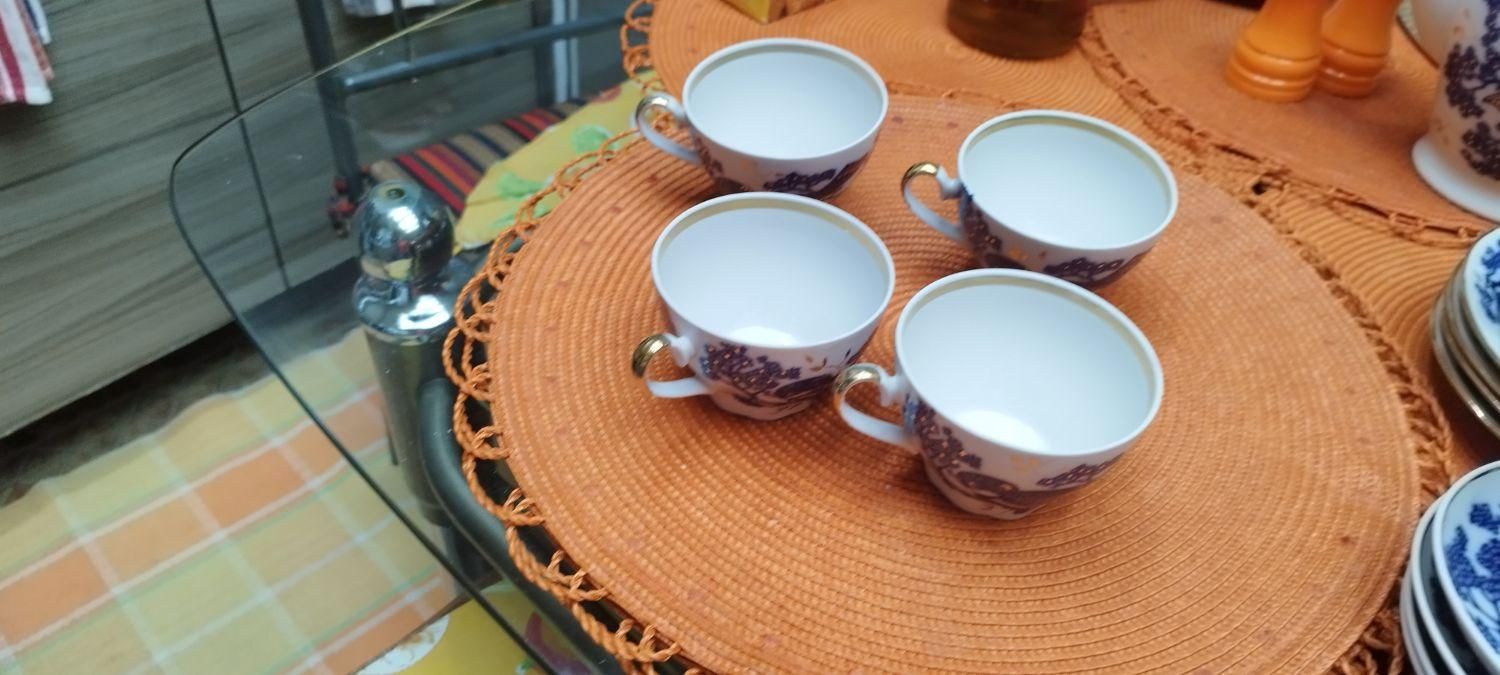 ست چای خوری قلم ابی|ظروف سرو و پذیرایی|تهران, نظام‌آباد|دیوار