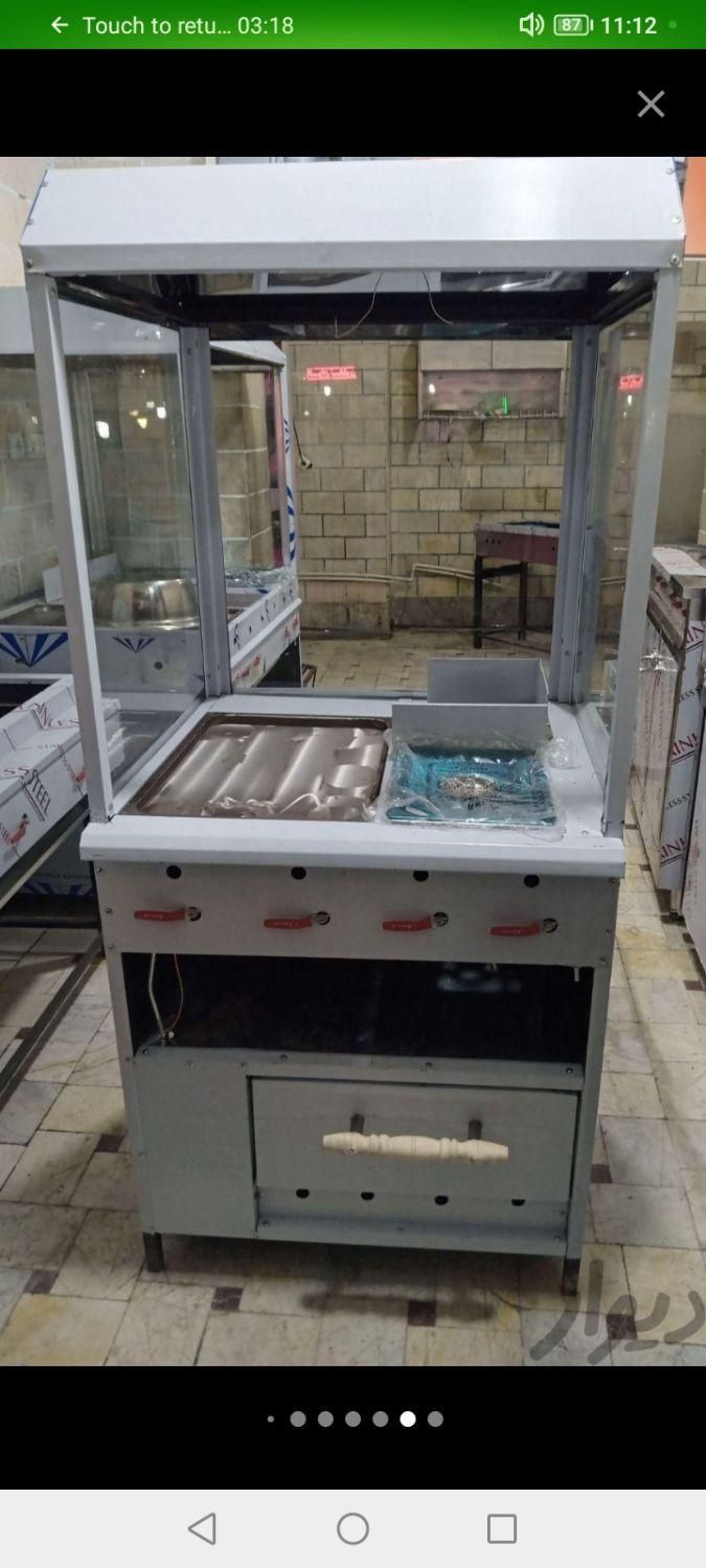 ذرت مکزیکی/فر ساندویچی چندکاره/تخمه شورکن|کافی‌شاپ و رستوران|رشت, بازار|دیوار