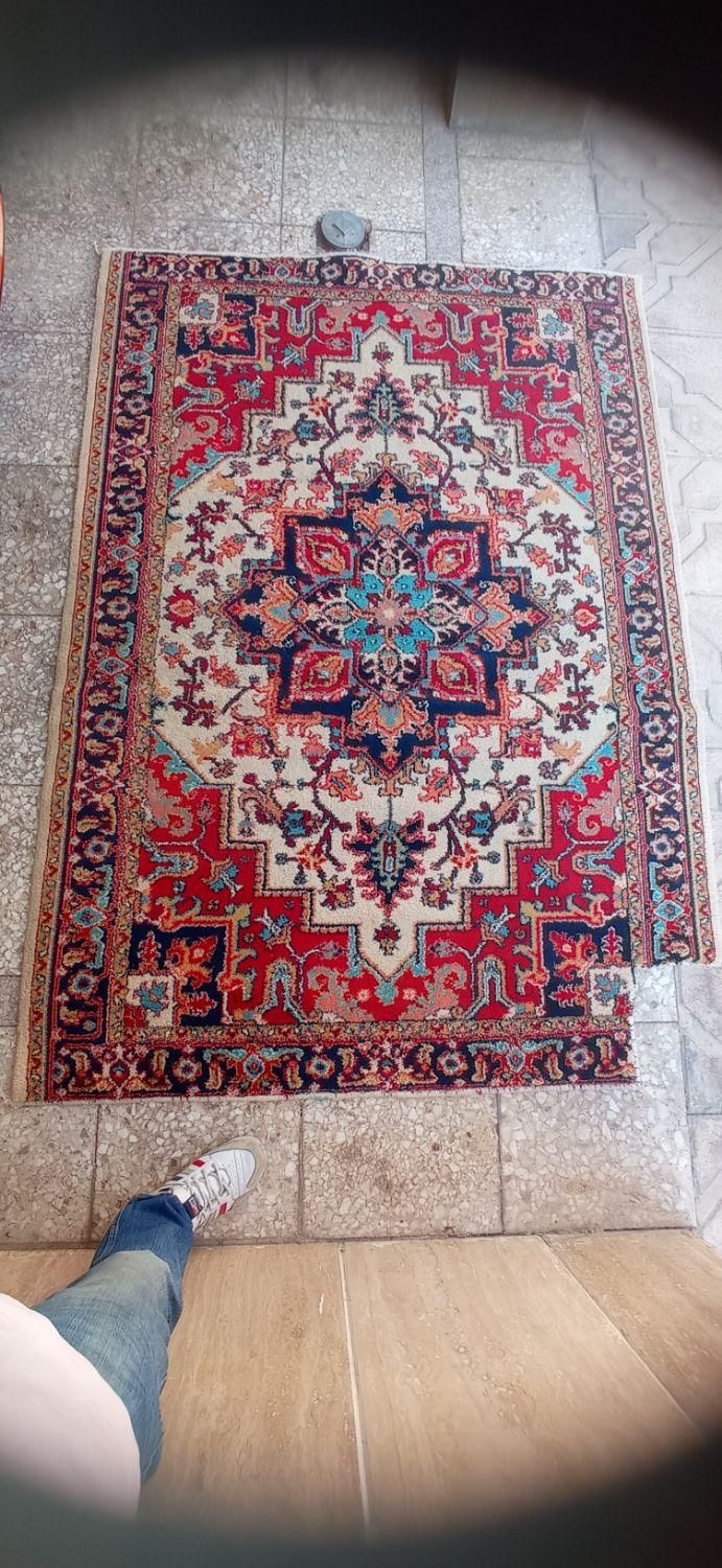 دو قالیچه ماشینی تمیز قیمت مناسب|گلیم، جاجیم، گبه|مشهد, حسابی جنوبی (شهرک غرب)|دیوار